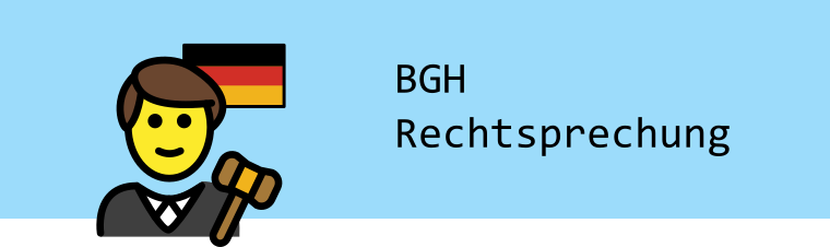 Bild BGH Rechtsprechung